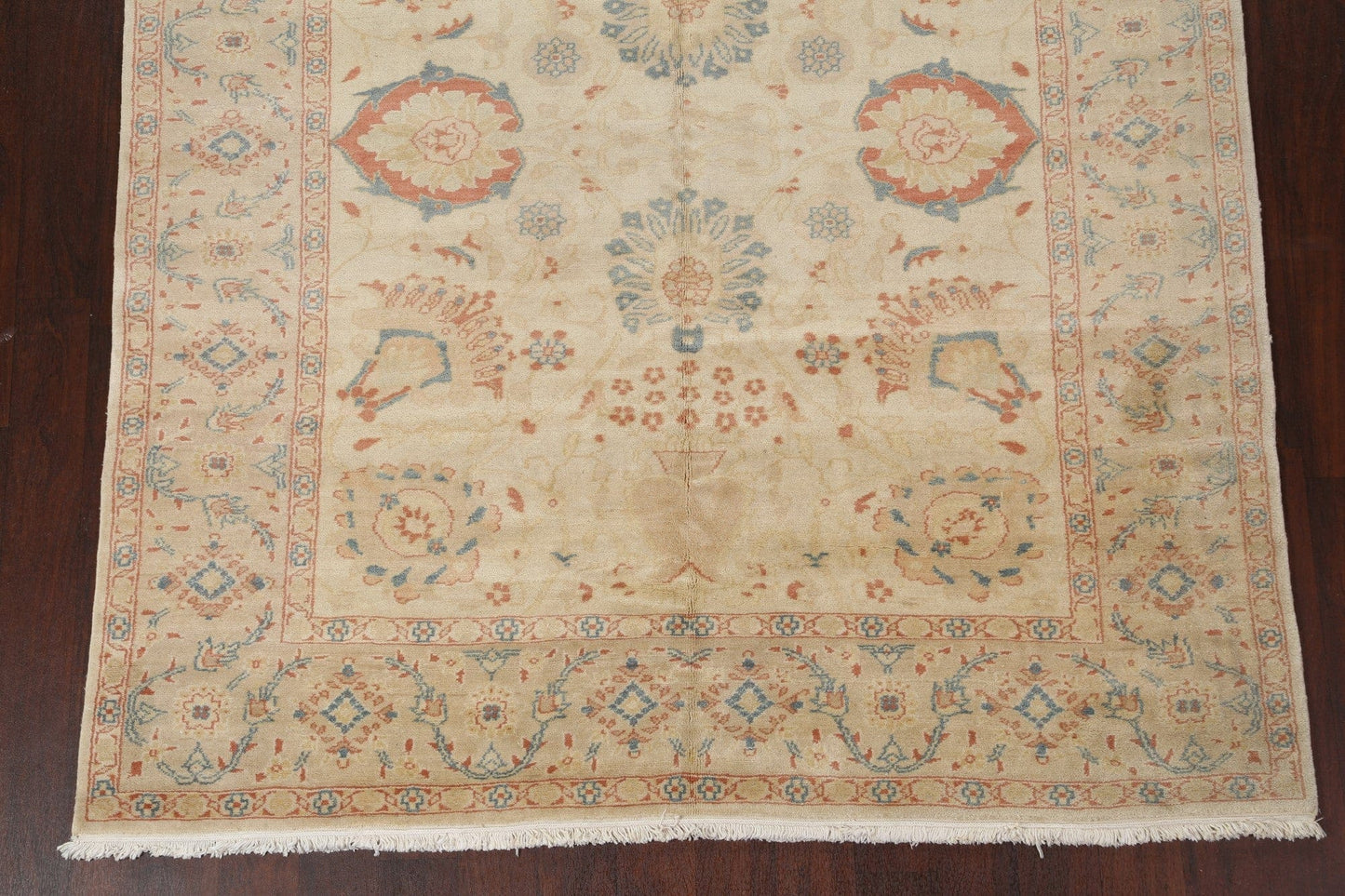 Floral Oushak Agra Egyptian Wool Area Rug 6x7