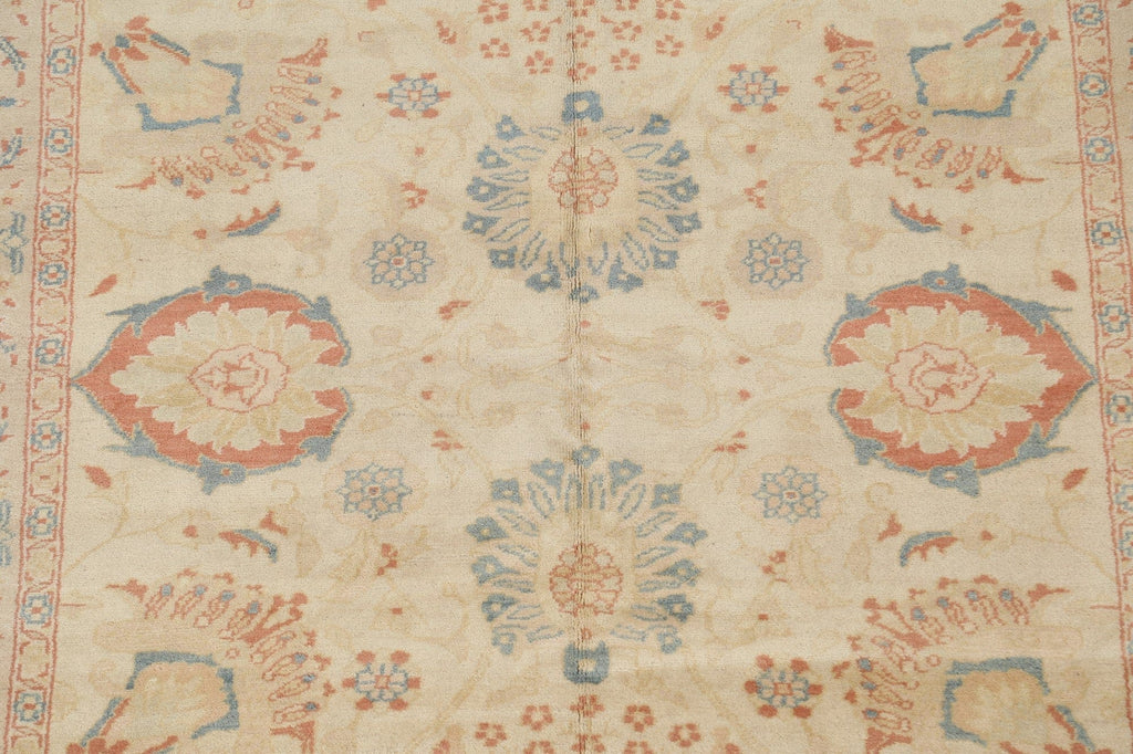 Floral Oushak Agra Egyptian Wool Area Rug 6x7