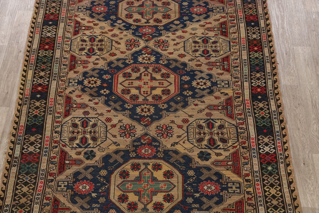 Geometric Sumak Oriental Area Rug 7x10