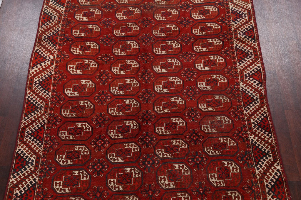 Antique Vegetable Dye Balouch Oriental Area Rug 7x9