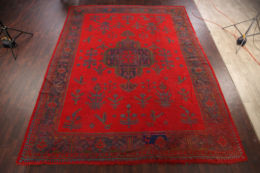 Antique Authentic Oushak Oriental Area Rug 11x15 Large