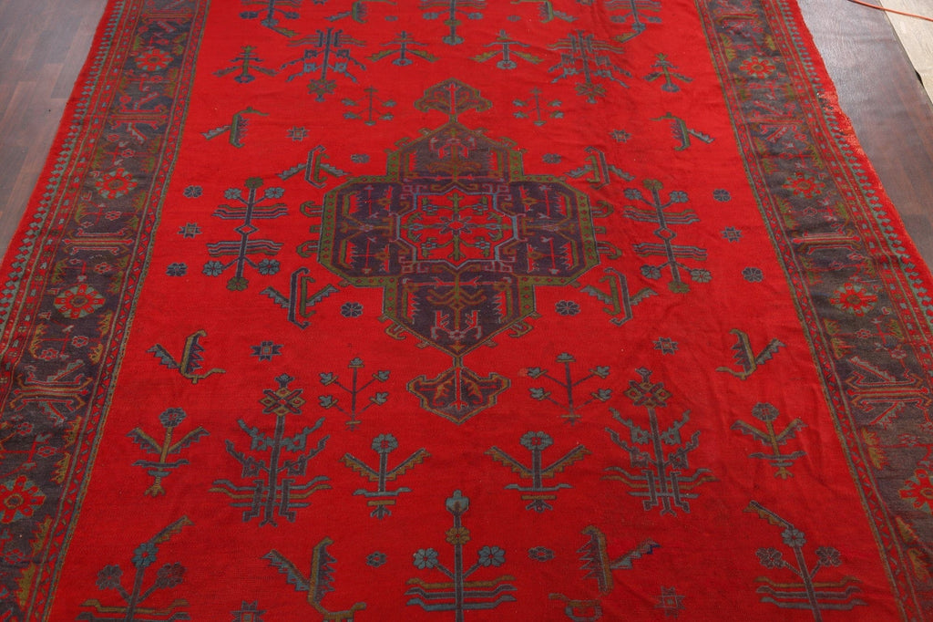 Antique Authentic Oushak Oriental Area Rug 11x15 Large