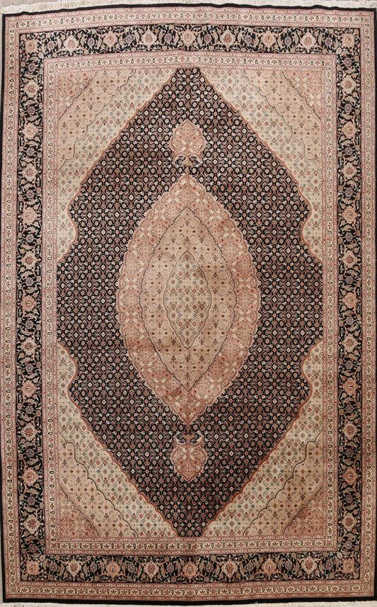 Geometric Tabriz Oriental Area Rug 9x12