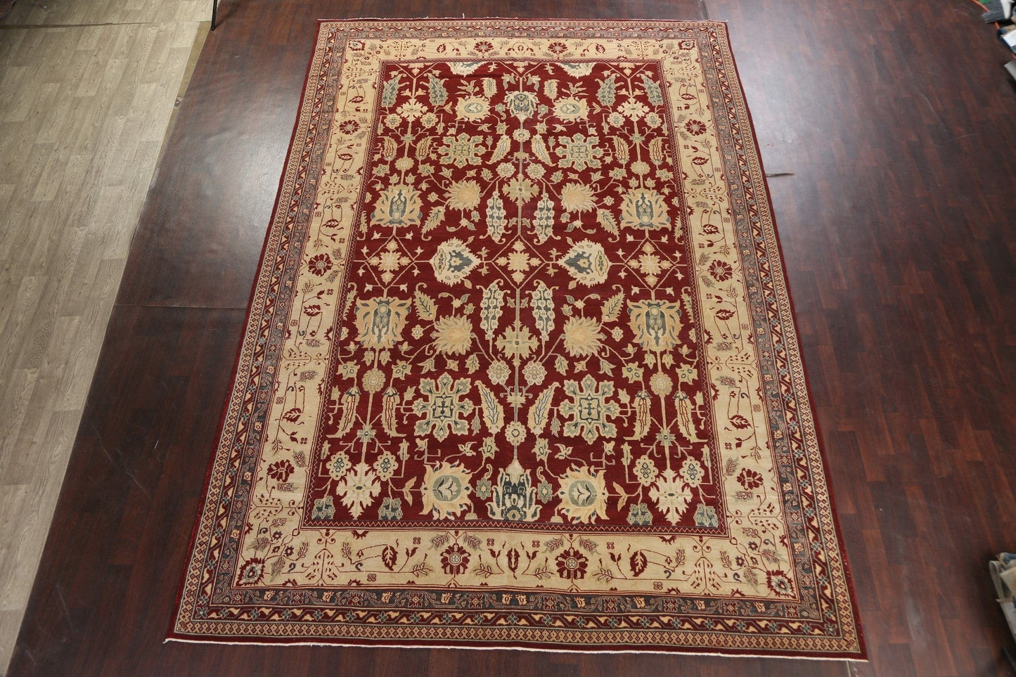 Red Wool Oushak Ziegler Egypt Oriental Rug 10x14