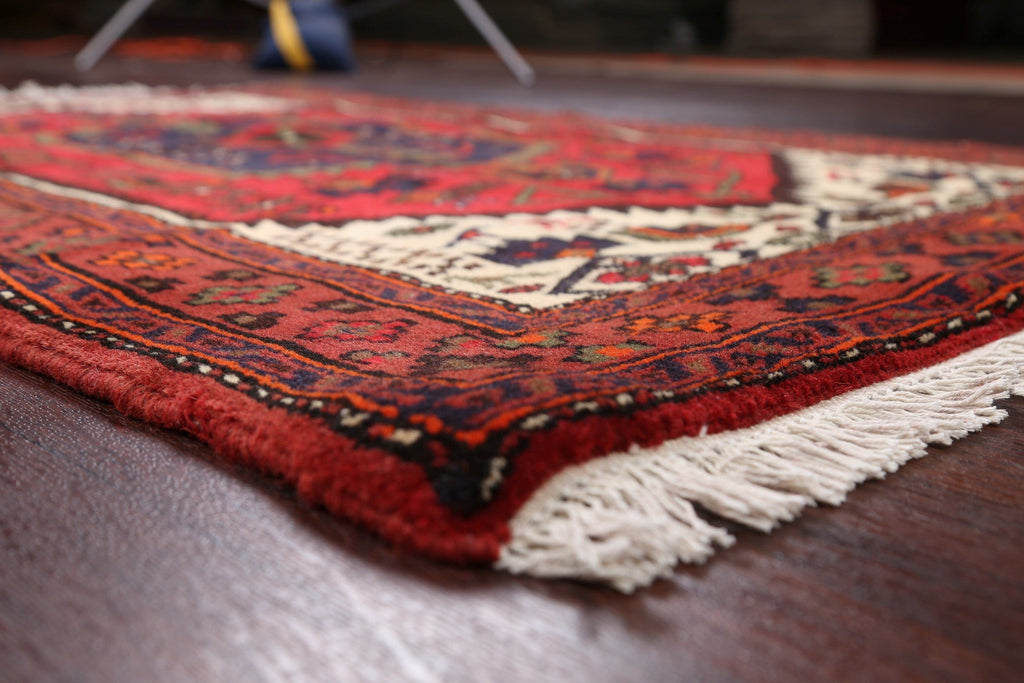 Tribal Hamedan Persian Area Rug 3x5