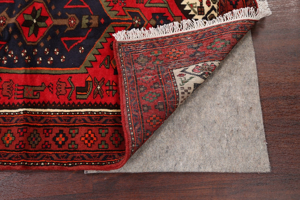 Tribal Hamedan Persian Area Rug 3x5