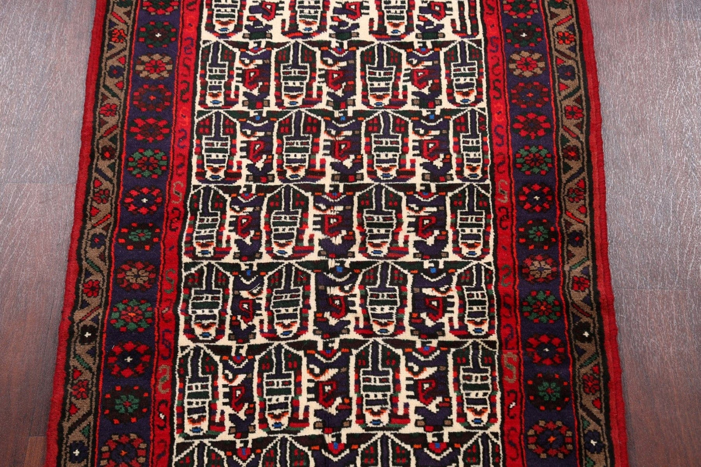 Hamedan Persian Area Rug 3x5