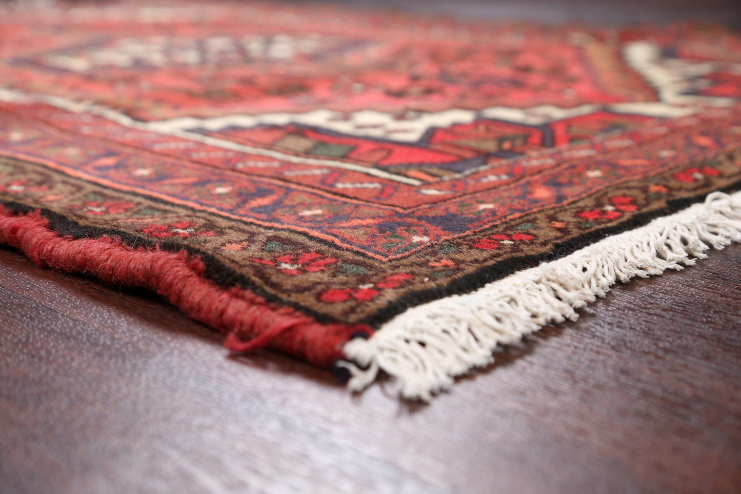 Tribal Hamedan Persian Area Rug 3x5