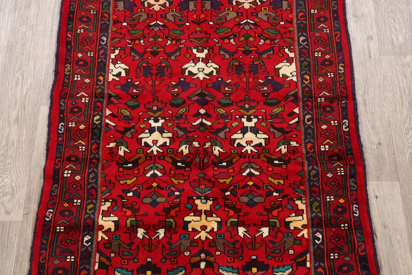 Geometric Malayer Persian Area Rug 3x5