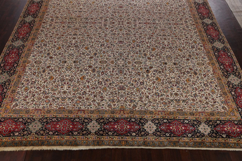 Large 100% Vegetable Dye Agra Oriental Area Rug 14x18