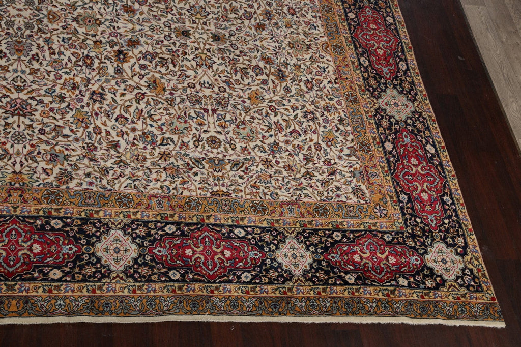 Large 100% Vegetable Dye Agra Oriental Area Rug 14x18