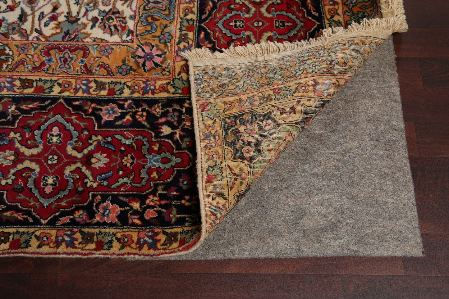 Large 100% Vegetable Dye Agra Oriental Area Rug 14x18