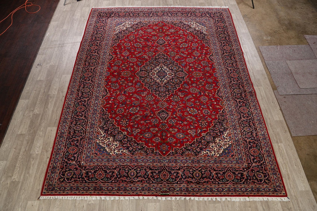 Traditional Kashan Persian Area Rug 10x13