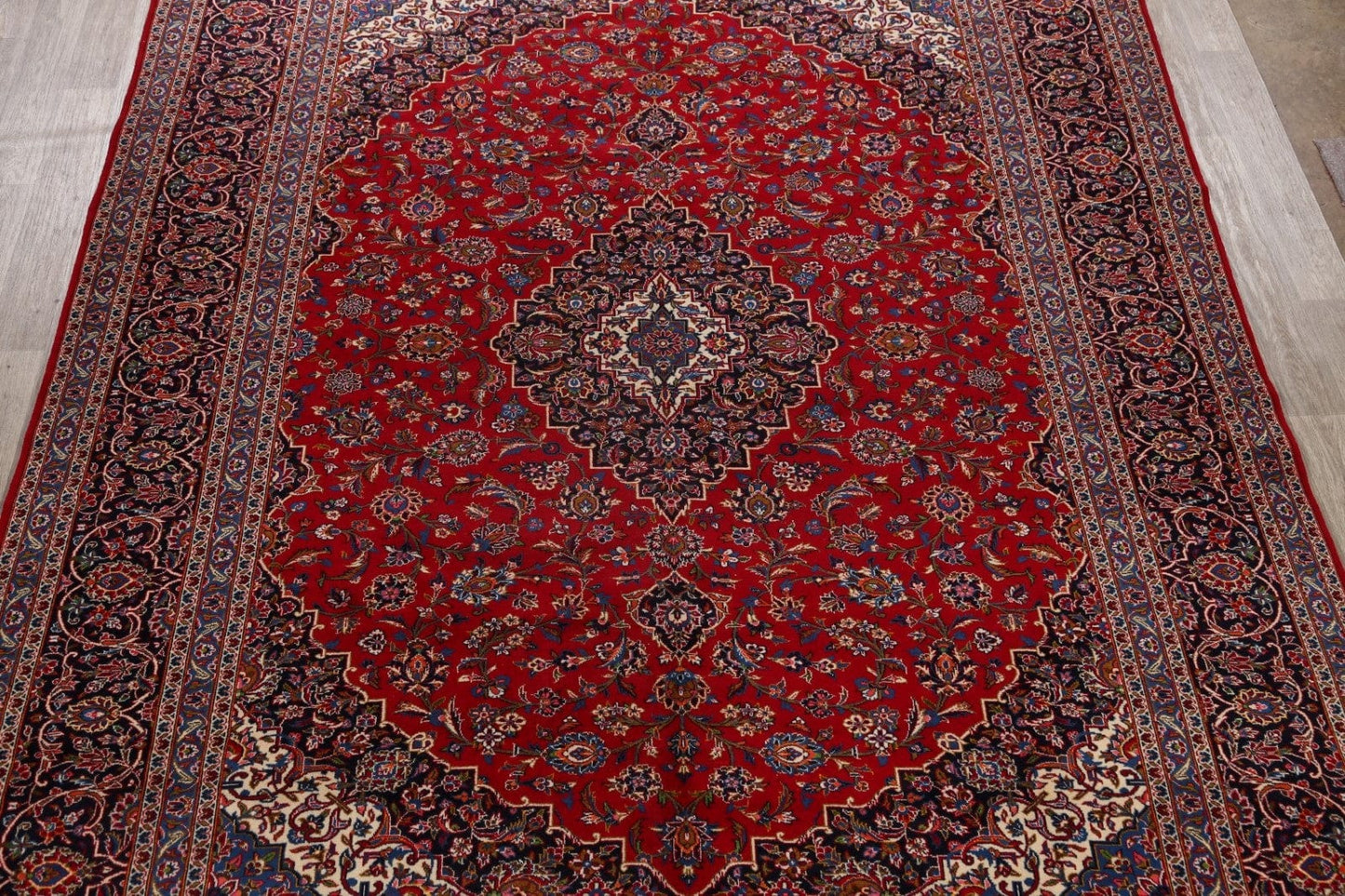 Traditional Kashan Persian Area Rug 10x13