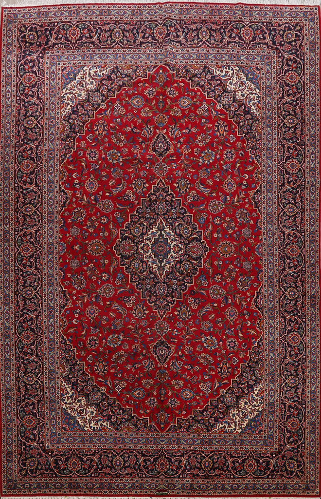 Traditional Kashan Persian Area Rug 10x13