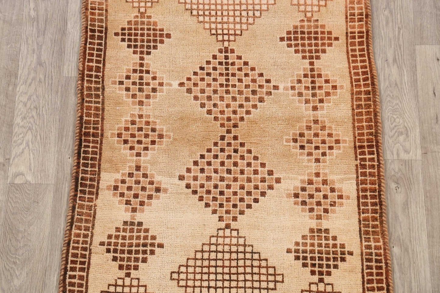 Geometric Gabbeh Persian Area Rug 3x5