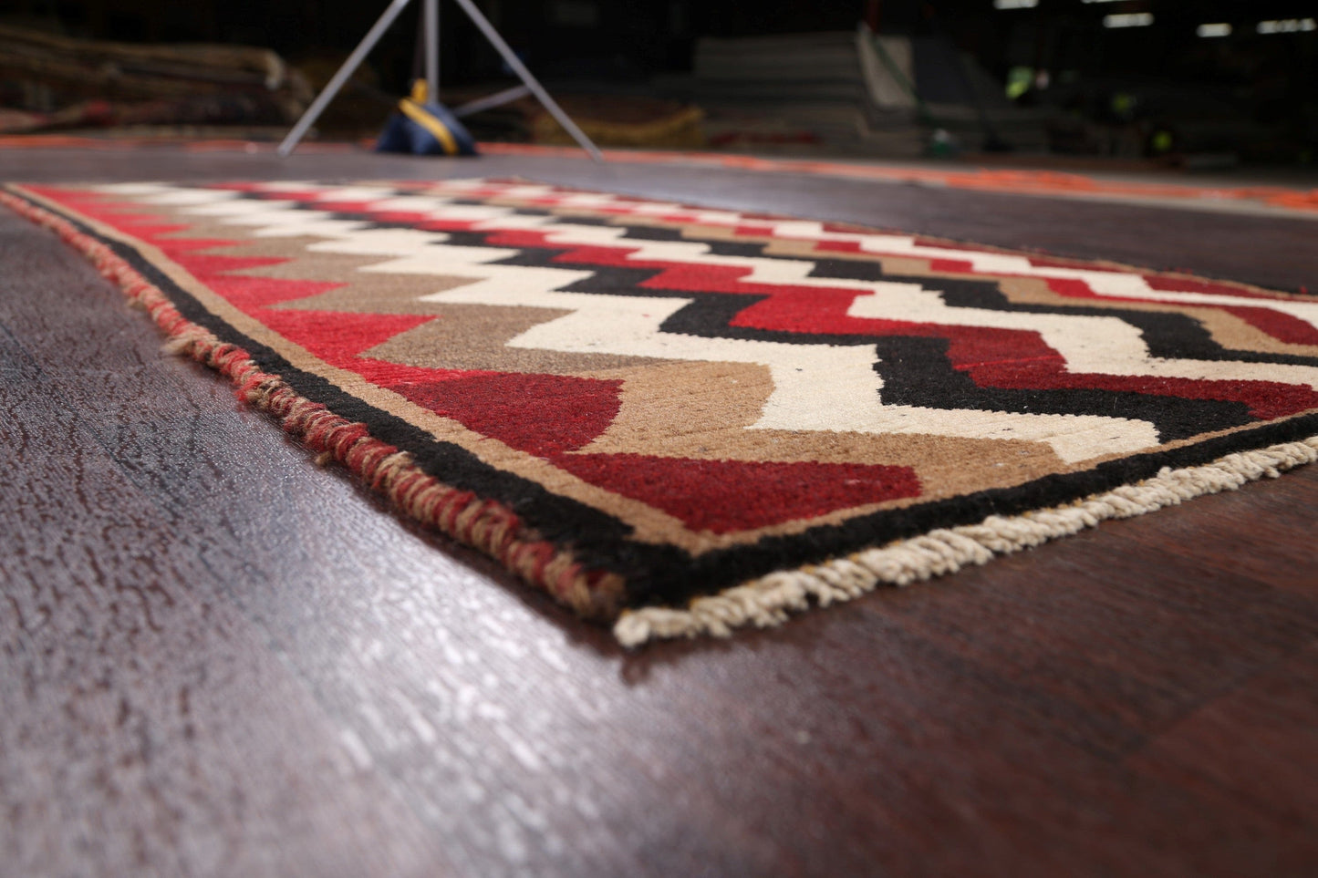 Chevron Gabbeh Persian Area Rug 3x6