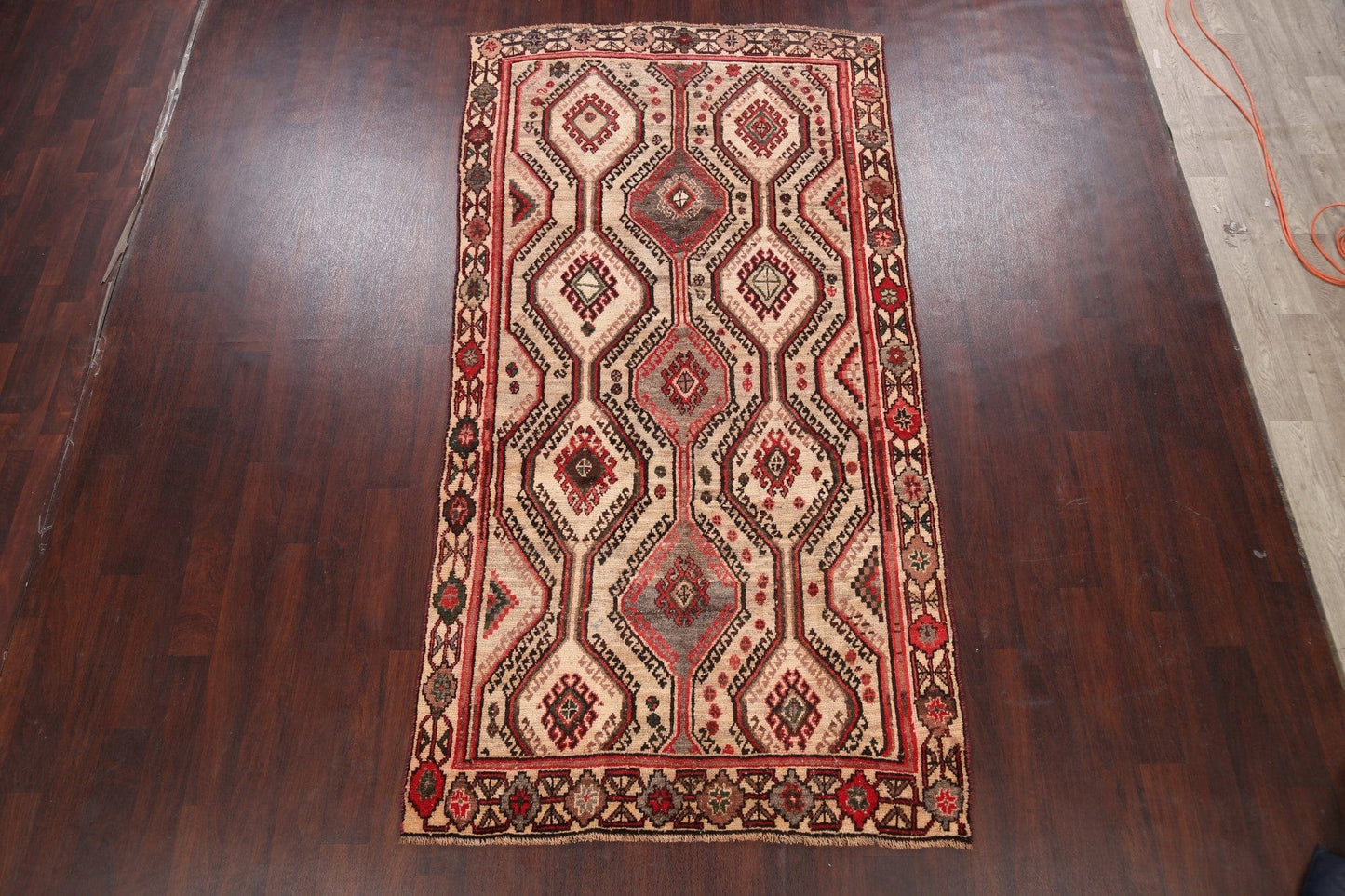 Geometric Gabbeh Persian Area Rug 5x10