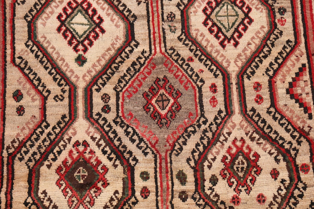 Geometric Gabbeh Persian Area Rug 5x10