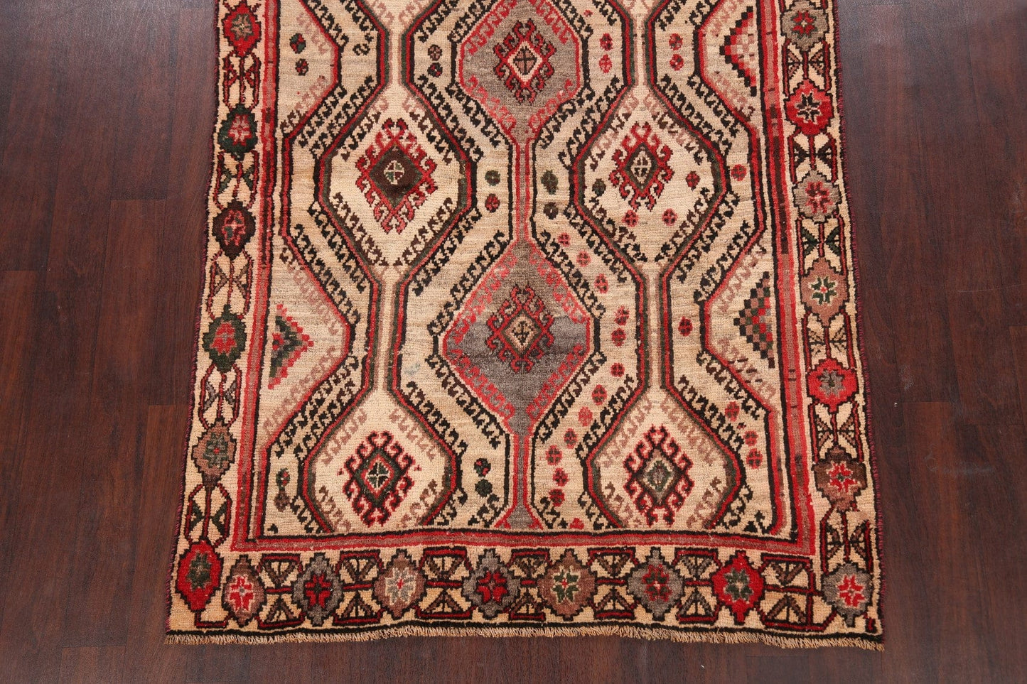 Geometric Gabbeh Persian Area Rug 5x10