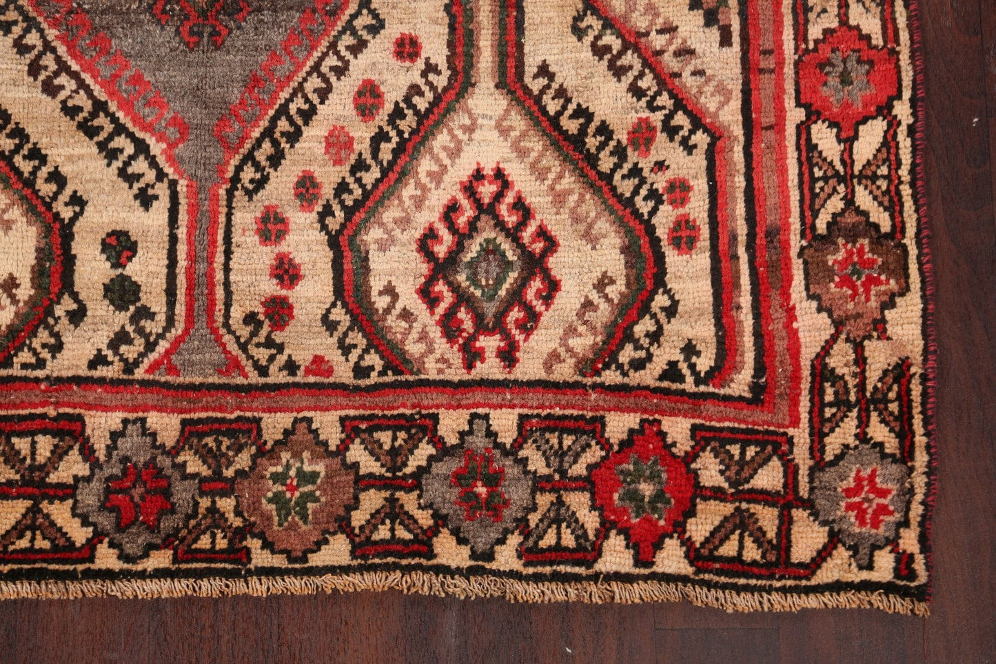 Geometric Gabbeh Persian Area Rug 5x10