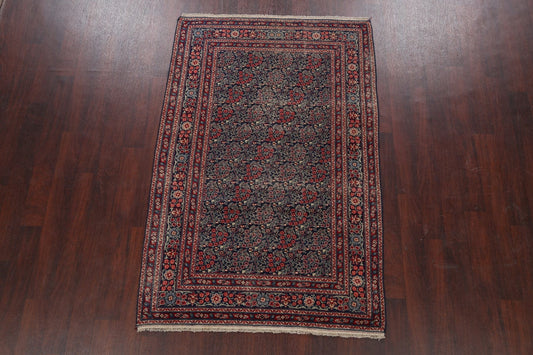 Antique Tabriz Persian Area Rug 4x7