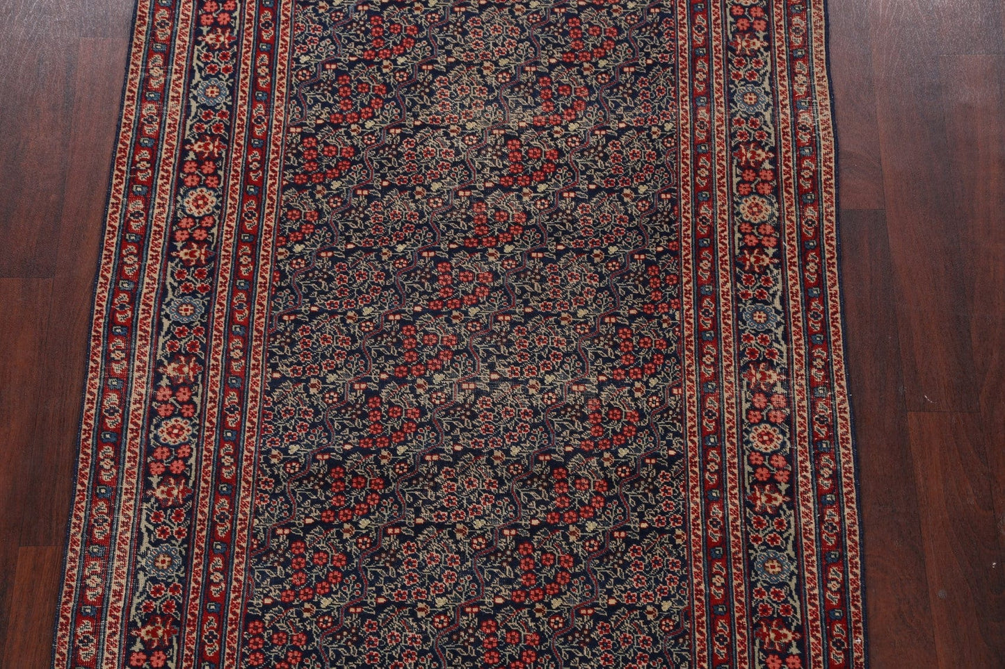 Antique Tabriz Persian Area Rug 4x7