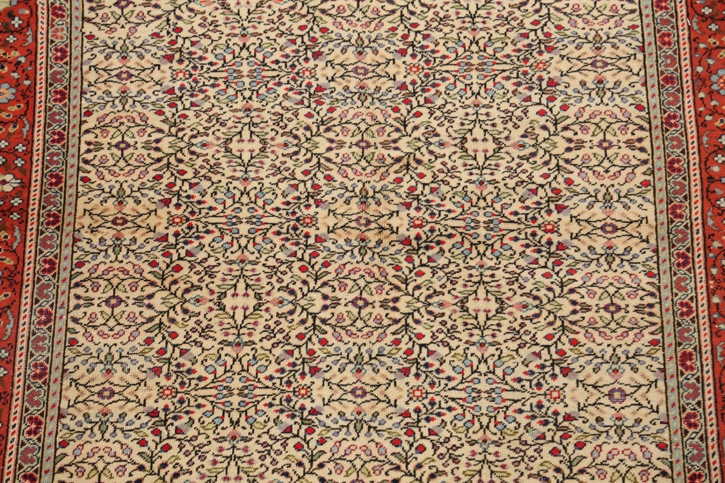 100% Vegetable Dye Anatolian Turkish Area Rug 5x7