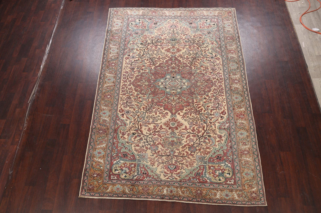 100% Vegetable Dye Anatolian Turkish Area Rug 7x10