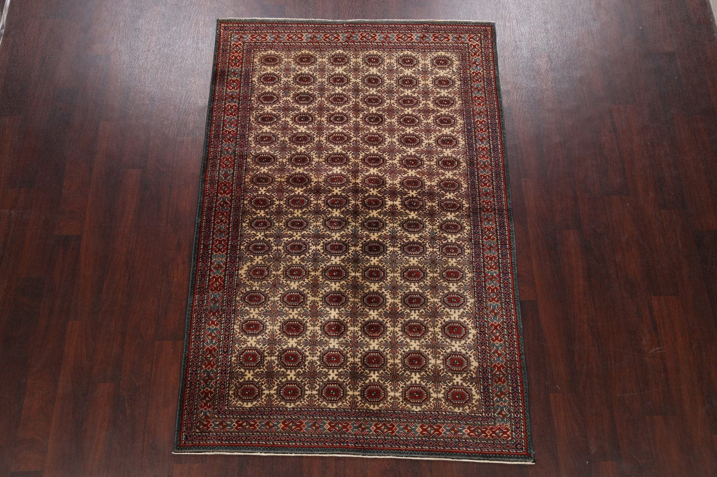 Turkish Anatolian Oriental Area Rug 5x7