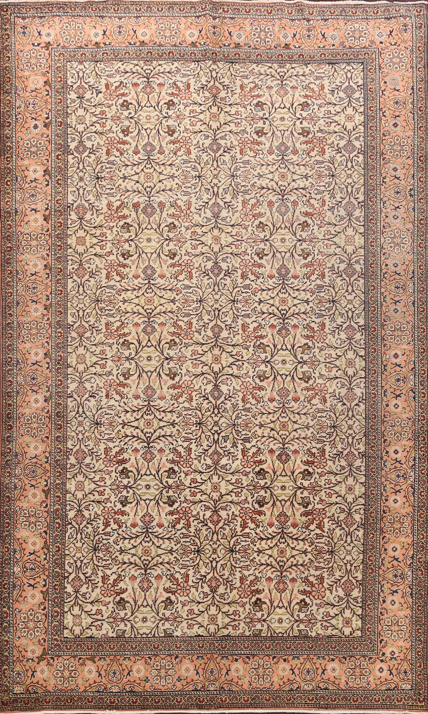 100% Vegetable Dye Anatolian Turkish Area Rug 6x10