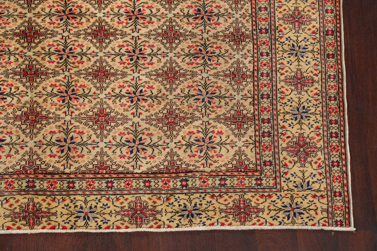 100% Vegetable Dye Anatolian Turkish Area Rug 6x9