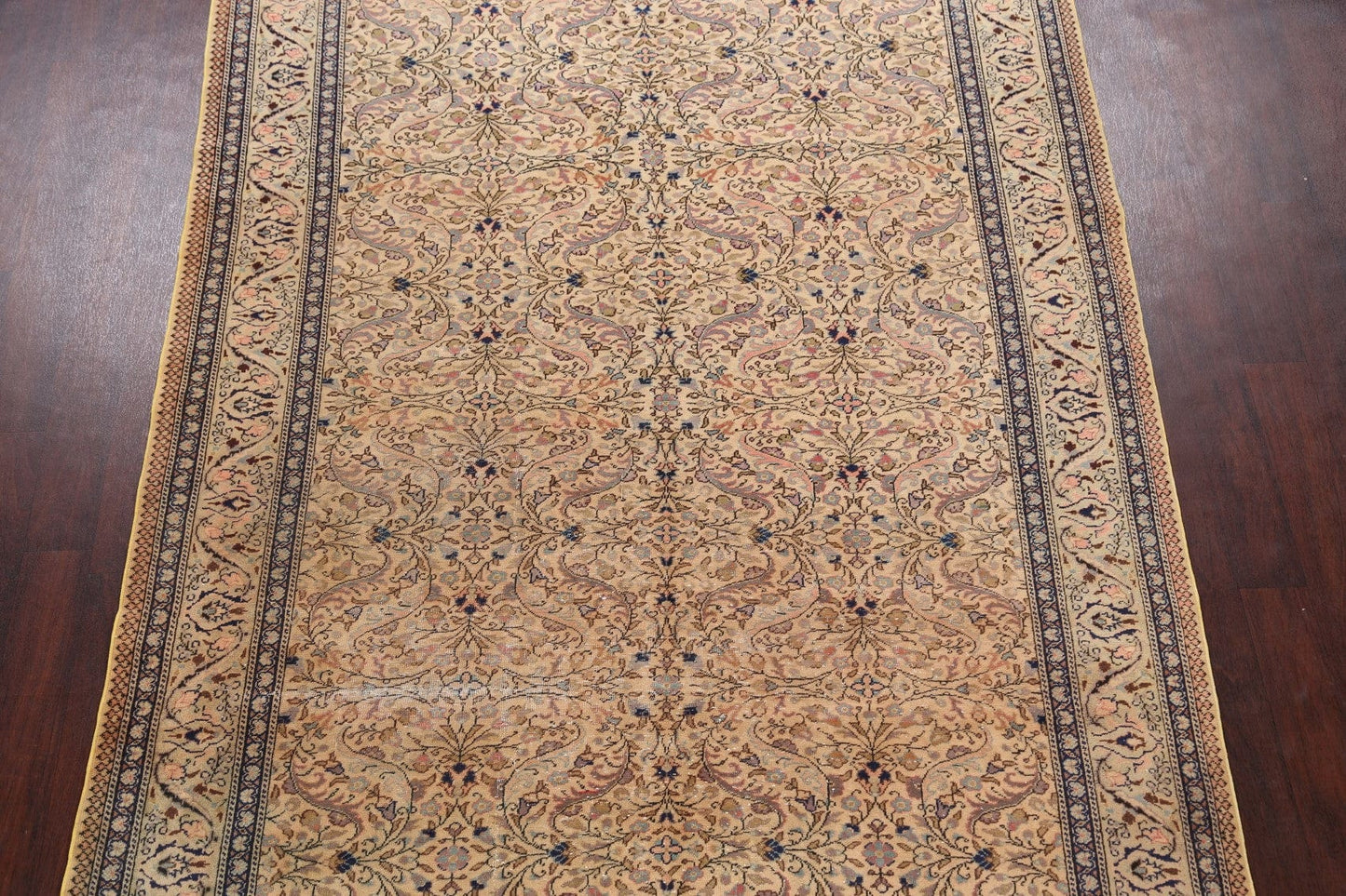 Vegetable Dye Anatolian Turkish Area Rug 6x9