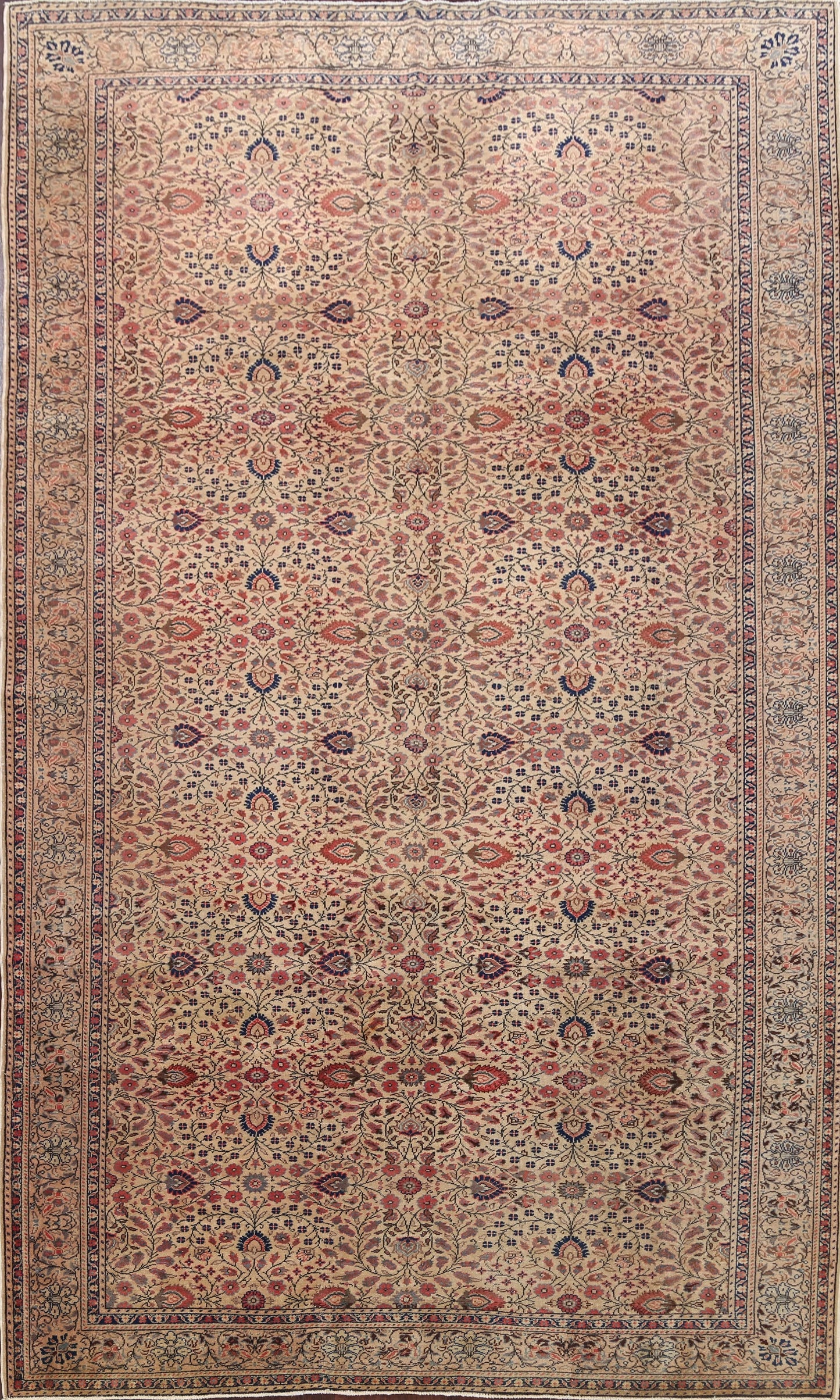 Floral Anatolian Oriental Area Rug 6x9