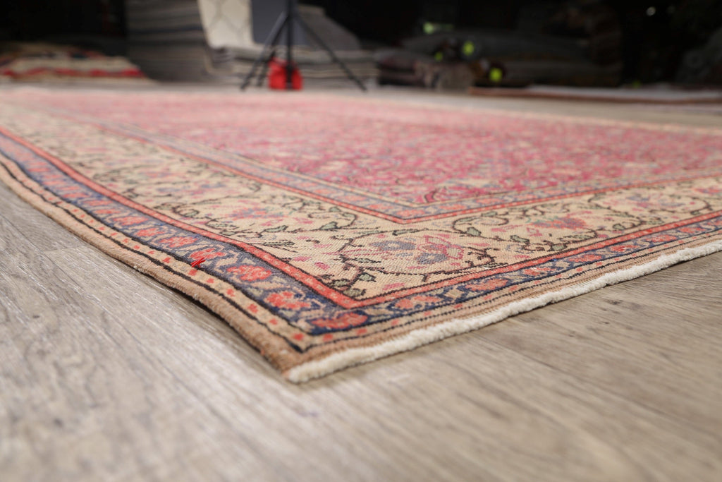 Antique Anatolian Oriental Area Rug 6x9