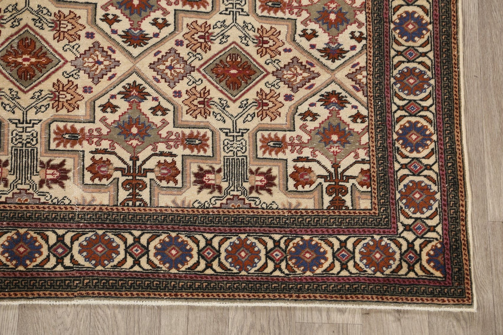 Geometric Anatolian Oriental Area Rug 6x10