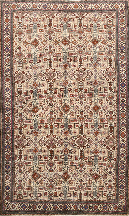 Geometric Anatolian Oriental Area Rug 6x10