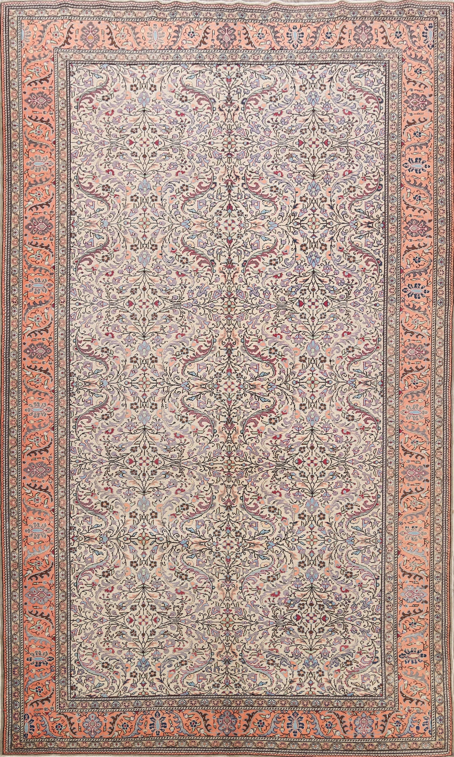 100% Vegetable Dye Anatolian Turkish Area Rug 6x10