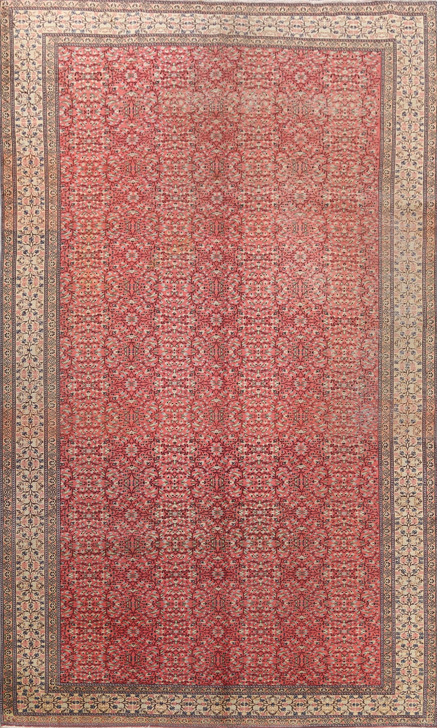 100% Vegetable Dye Anatolian Turkish Area Rug 6x10