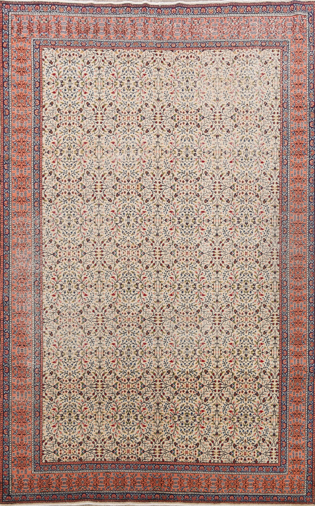 Antique 100% Vegetable Dye Anatolian Turkish Area Rug 7x9