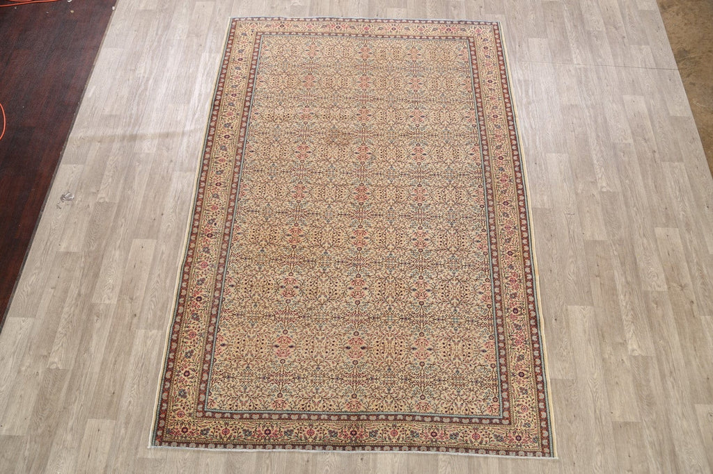 100% Vegetable Dye Anatolian Turkish Area Rug 7x10