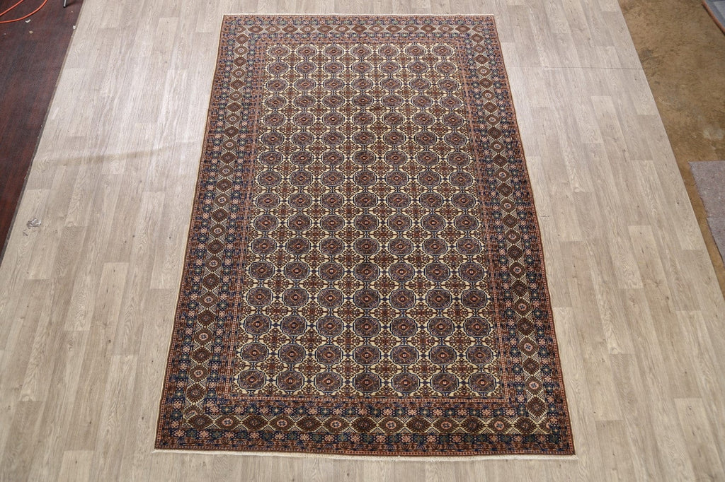 Geometric Anatolian Oriental Area Rug 7x10