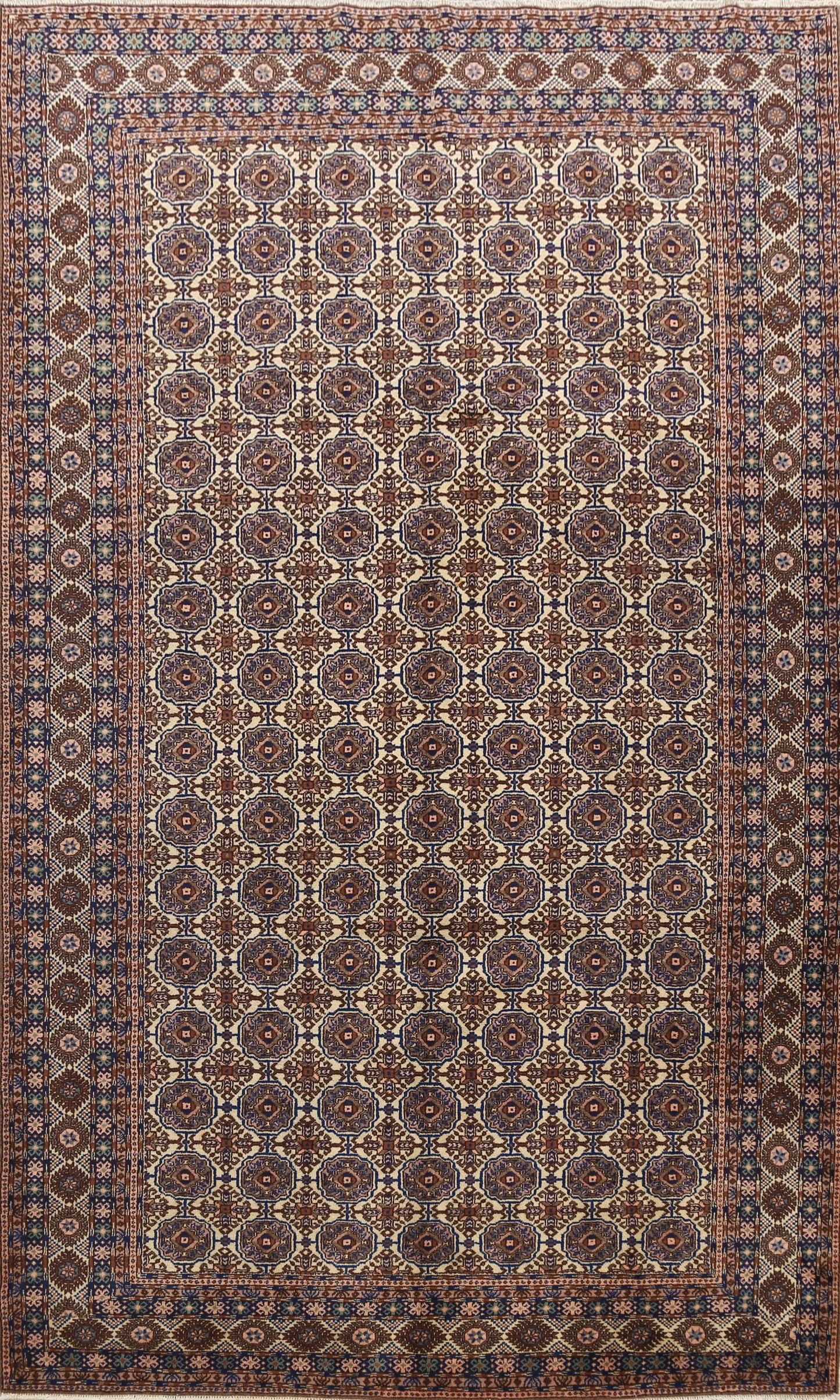 Geometric Anatolian Oriental Area Rug 7x10