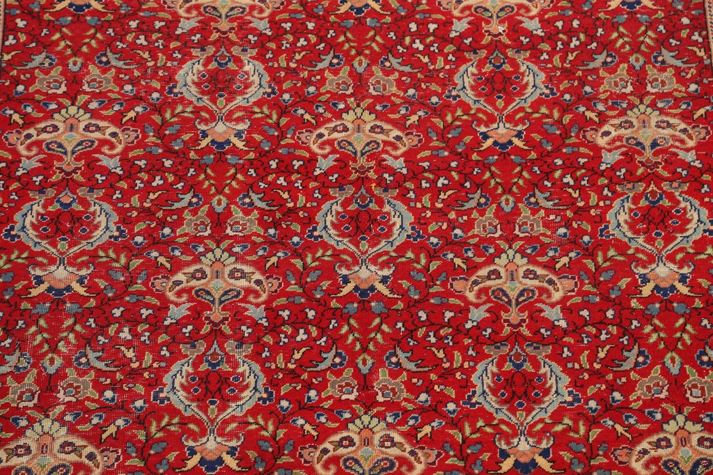 Antique Vegetable Dye Anatolian Turkish Area Rug 6x9