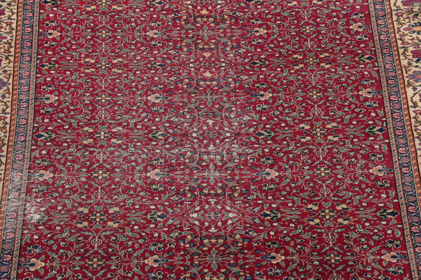 100% Vegetable Dye Anatolian Turkish Area Rug 6x9