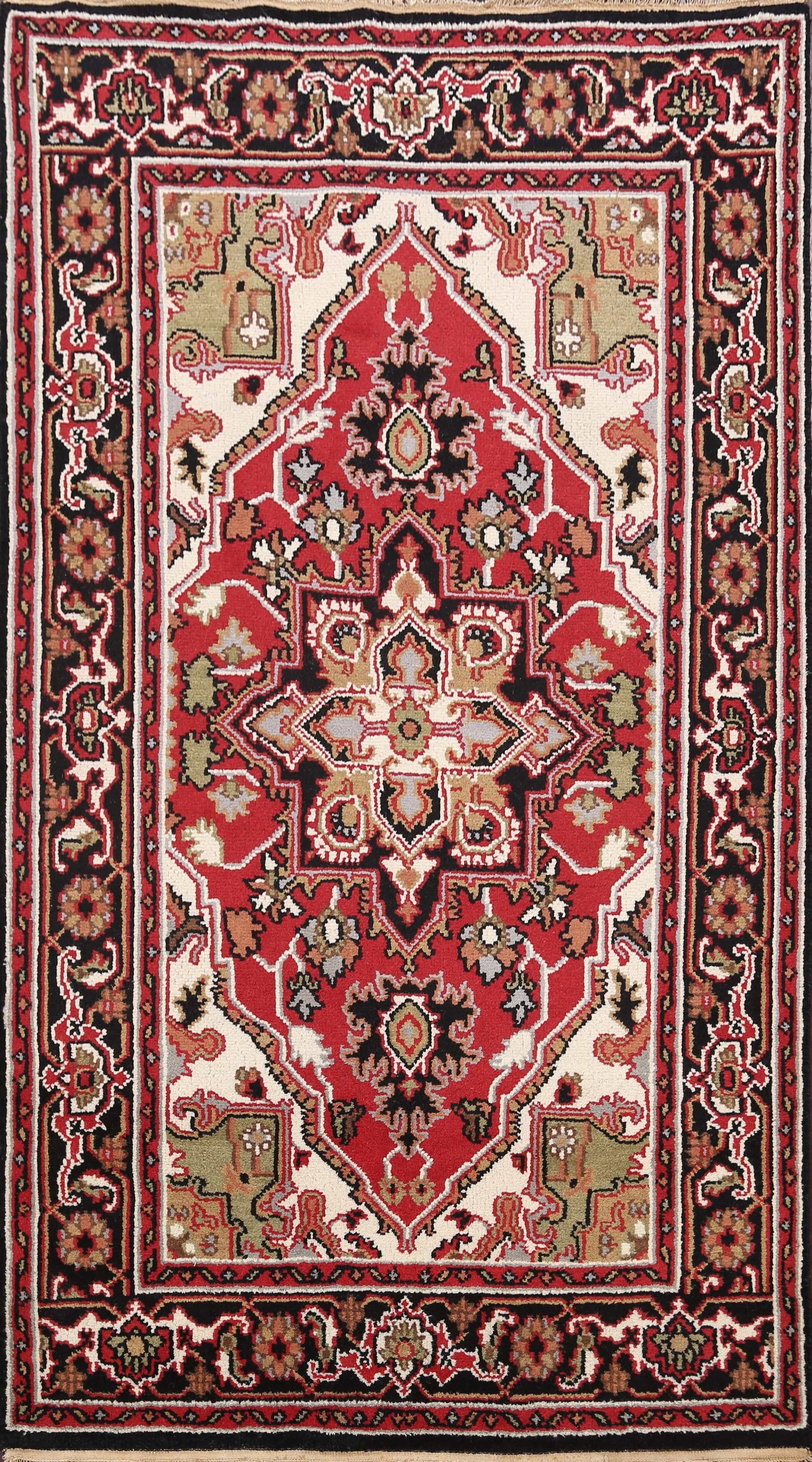 Heriz Oriental Area Rug 5x8