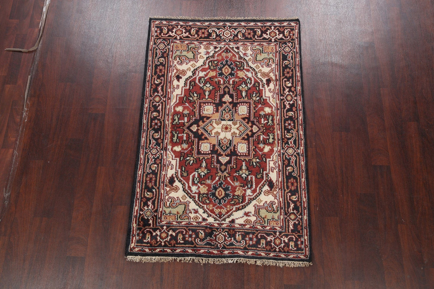 Geometric Heriz Oriental Area Rug 4x6