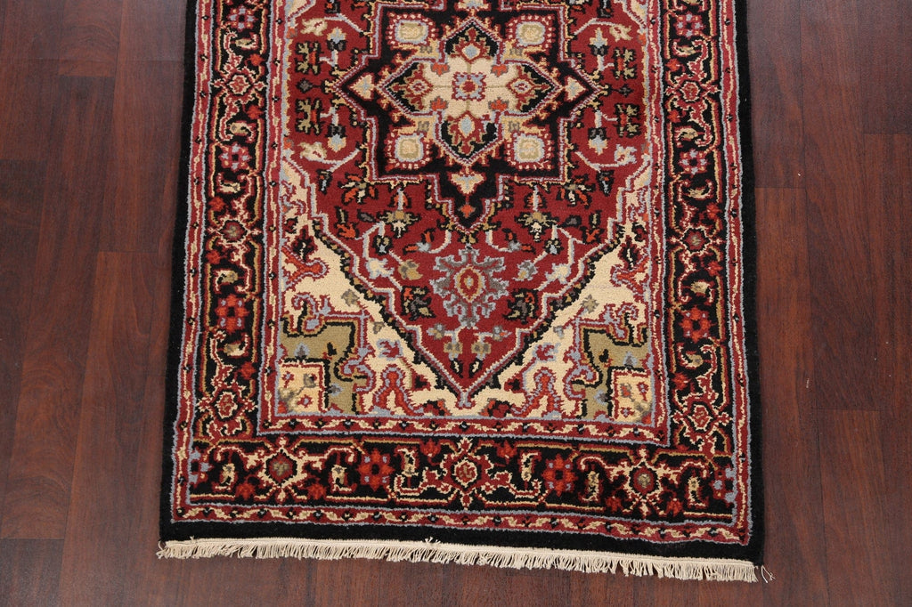 Geometric Heriz Oriental Area Rug 4x6