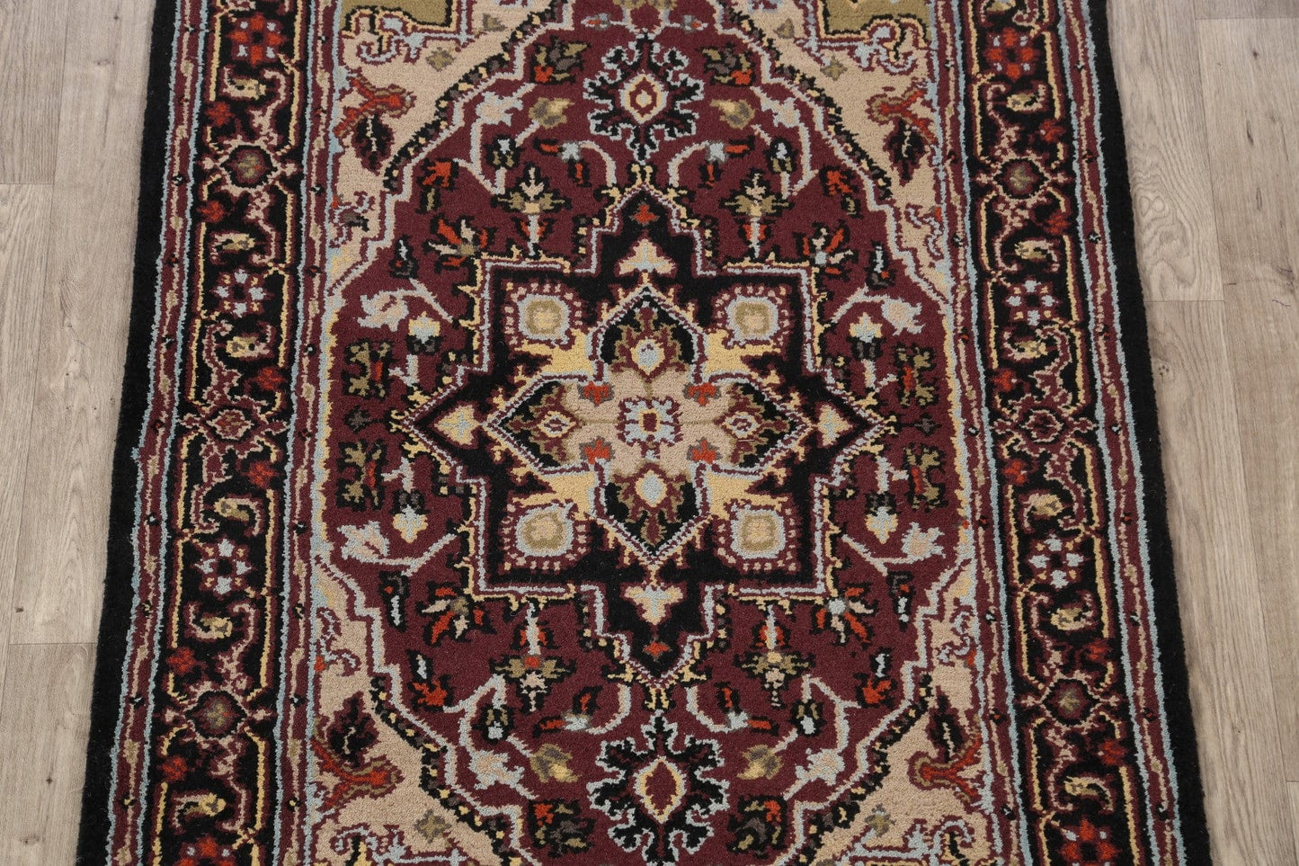 Geometric Heriz Oriental Area Rug 4x6