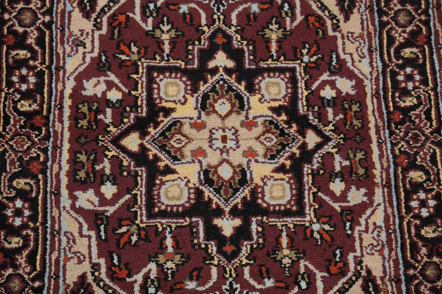 Geometric Heriz Oriental Area Rug 4x6